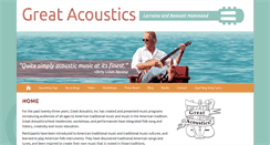 Desktop Screenshot of greatacoustics.org